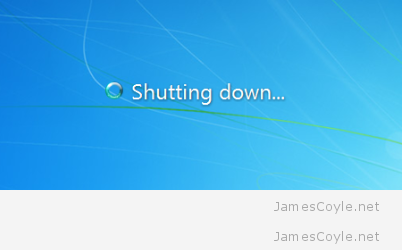 Windows 7 Shutdown